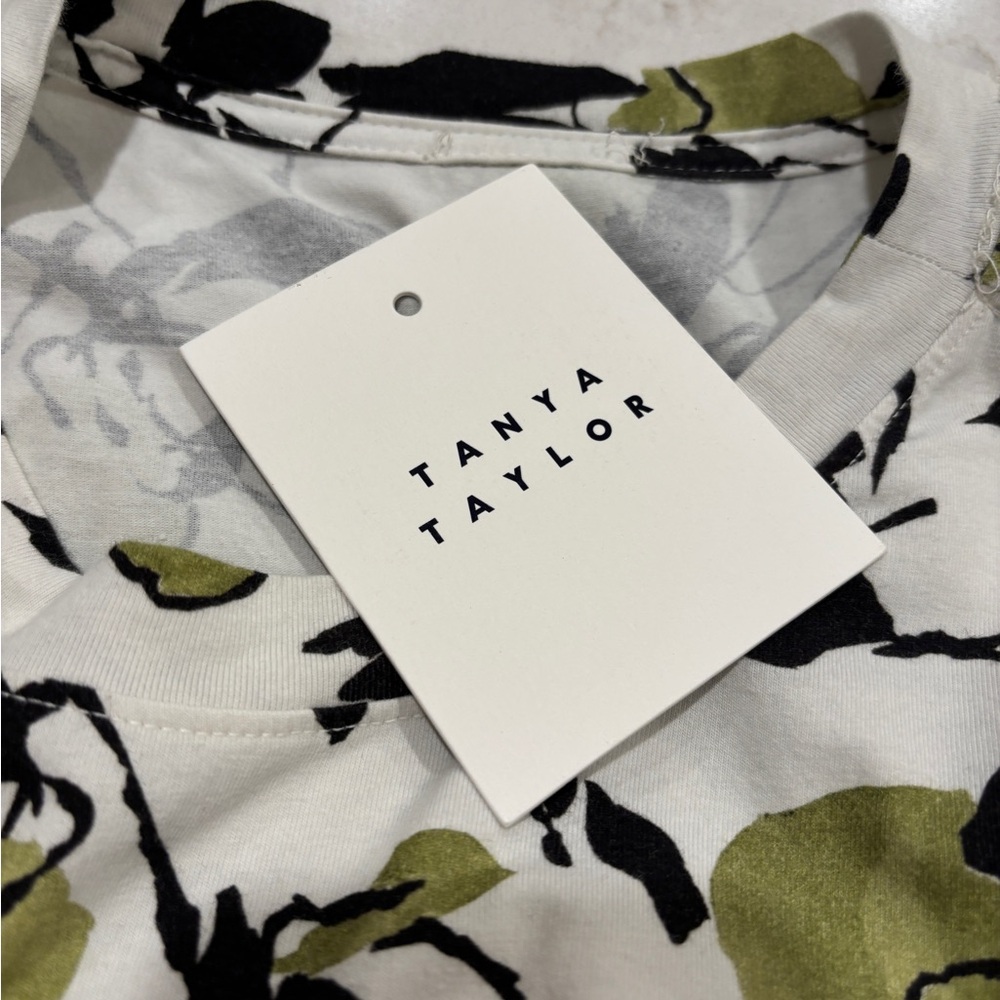Tanya Taylor Ira Floral Midi Dress XS NWT | Summer Wedding Guest Garden Party - Picture 8 of 11